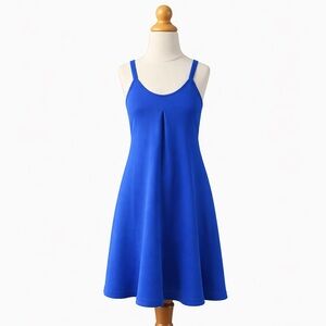 Handmade Royal Blue Maxi Dress Girls Size 3/4 Boho Small Shop Kids Long Dress